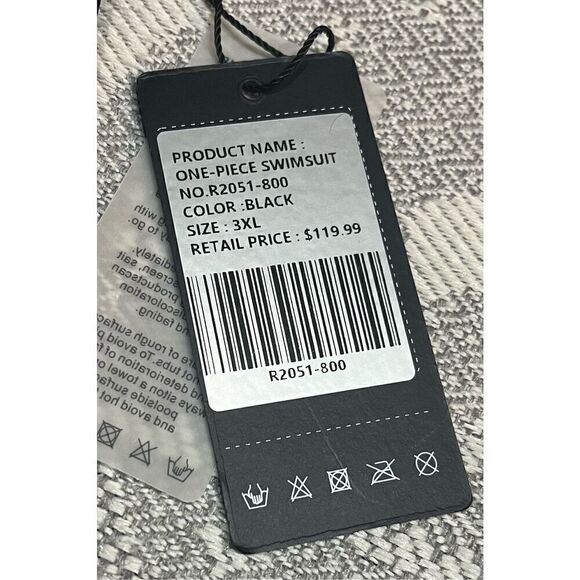 RELLECIGA Women's One Piece Thong Swimsuit - Picture 5 of 7